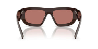 Prada Pr D04su Women Red Rectangle Sunglasses
