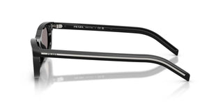 Prada PR D05S women Black Rectangle Sunglasses