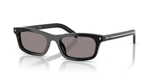 Prada PR D05S women Black Rectangle Sunglasses