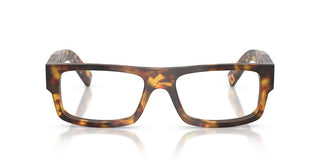 Prada PR D06V men Havana Rectangle Eyeglasses