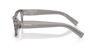 Prada PR D06V men Grey Rectangle Eyeglasses