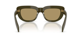 Prada PR D07S women Green Cat Eye Sunglasses