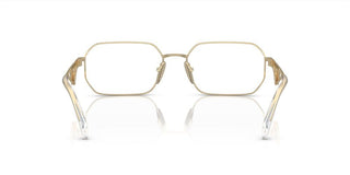 Prada PR A53V women Gold Geometric Eyeglasses