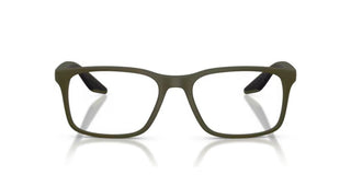Prada Linea Rossa PS 08RV men Green Squared Eyeglasses