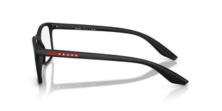Prada Linea Rossa Ps 08rv Men Black Squared Eyeglasses