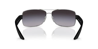 Prada Linea Rossa PS 50ZS men Silver Geometric Sunglasses