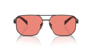 Prada Linea Rossa PS 51ZS men Grey Pilot Sunglasses