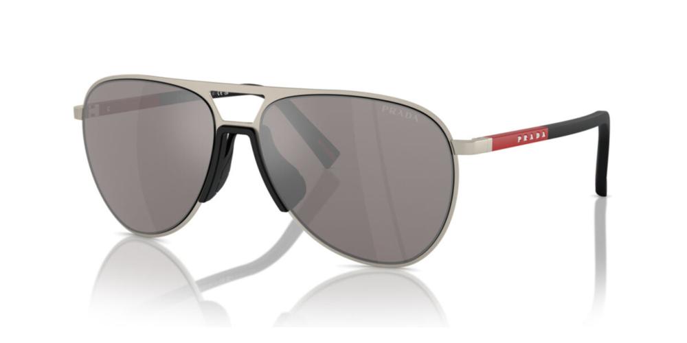 Prada Linea Rossa PS 53ZS men Gold Pilot Sunglasses Otticanet USA