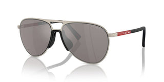 Prada Linea Rossa Ps 53zs Men Gold Pilot Sunglasses