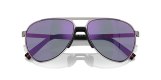 Prada Linea Rossa Ps 53zs Men Ruthenium Pilot Sunglasses