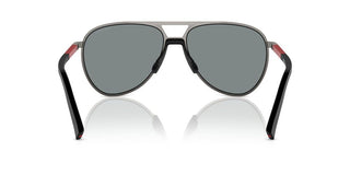 Prada Linea Rossa Ps 53zs Men Ruthenium Pilot Sunglasses