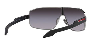 Prada Linea Rossa PS 54YS men Grey Geometric Sunglasses