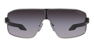 Prada Linea Rossa PS 54YS men Grey Geometric Sunglasses