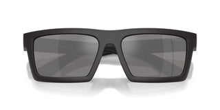 Prada Linea Rossa Ps A07s Men Black Rectangle Sunglasses