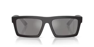 Prada Linea Rossa Ps A07s Men Black Rectangle Sunglasses