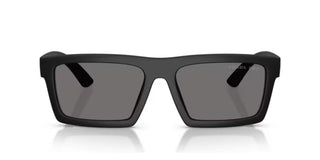 Prada Linea Rossa Ps A07s Men Black Rectangle Sunglasses