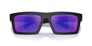 Prada Linea Rossa Ps A07s Men Black Rectangle Sunglasses