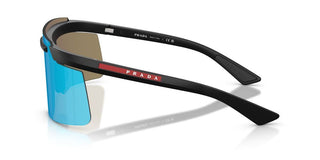 Prada Linea Rossa PS B06S men Black Shield Sunglasses