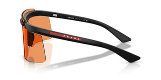 Prada Linea Rossa Ps B06s Men Black Shield Sunglasses