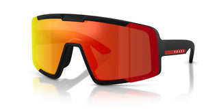 Prada Linea Rossa PS B07S men Black Shield Sunglasses