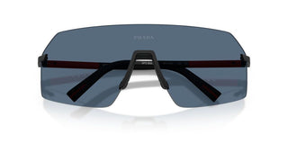 Prada Linea Rossa PS B50S men Black Shield Sunglasses