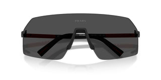 Prada Linea Rossa Ps B50s Men Black Shield Sunglasses