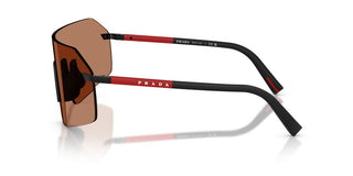 Prada Linea Rossa PS B50S men Black Shield Sunglasses