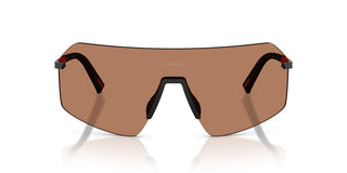 Prada Linea Rossa PS B50S men Black Shield Sunglasses
