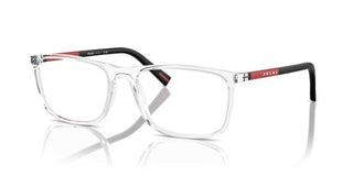Prada Linea Rossa PS 03QV men Transparent Rectangle Eyeglasses