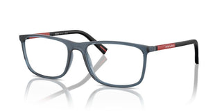 Prada Linea Rossa PS 03QV men Blue Rectangle Eyeglasses
