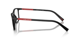 Prada Linea Rossa PS 03QV men Black Rectangle Eyeglasses