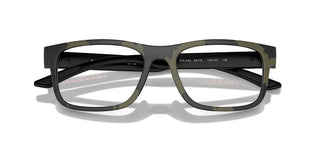 Prada Linea Rossa Ps  04qv Men Green Rectangle Eyeglasses