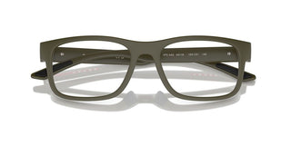 Prada Linea Rossa Ps  04qv Men Green Rectangle Eyeglasses