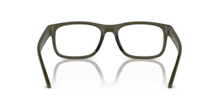 Prada Linea Rossa Ps  04qv Men Green Rectangle Eyeglasses