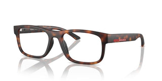 Prada Linea Rossa Ps  04qv Men Havana Rectangle Eyeglasses