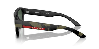 Prada Linea Rossa Ps  04zs Men Green Squared Sunglasses