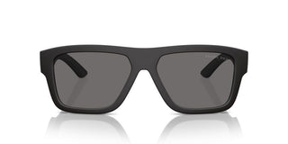 Prada Linea Rossa Ps  04zs Men Black Squared Sunglasses