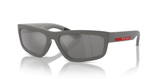 Prada Linea Rossa Ps  05zs Men Grey Rectangle Sunglasses