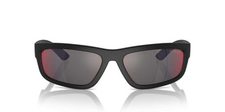 Prada Linea Rossa Ps  05zs Men Black Rectangle Sunglasses