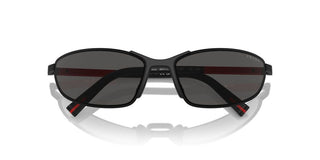 Prada Linea Rossa Ps  55zs Men Black Sports Sunglasses