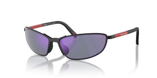 Prada Linea Rossa Ps  55zs Men Black Sports Sunglasses
