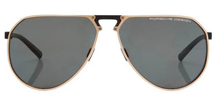 Porsche Design P'8938 men Gold Pilot Sunglasses