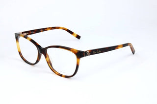 Pierre Cardin P.c. 8446 Women Havana Geometric Eyeglasses