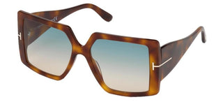 Tom Ford QUINN FT 0790 women Havana Geometric Sunglasses