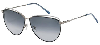 Rodenstock R1430 women Blue Cat Eye Sunglasses