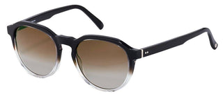 Rodenstock R3318 men Black Round Sunglasses