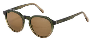 Rodenstock R3318 men Green Round Sunglasses