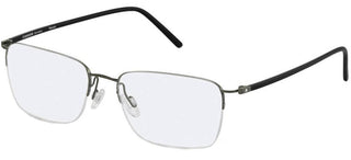 Rodenstock R7051 men Ruthenium Geometric Eyeglasses