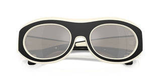 Moncler Ramillon Me8015u Unisex Black Oval Sunglasses