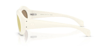 Moncler Ramillon Me8015u Unisex White Oval Sunglasses